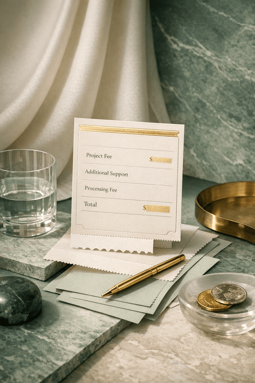 Premium still life representing direct supporter action and structured asks.